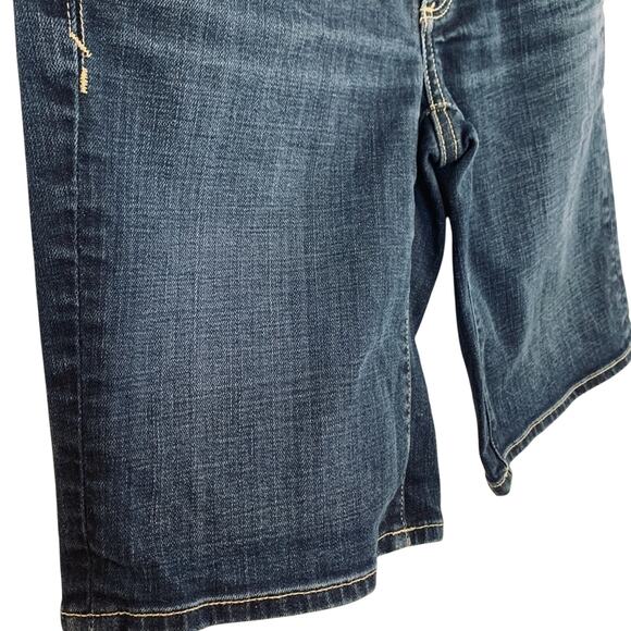 Holding Horses Anthropologie Jean Womens Boy Shorts 11" Inseam Denim sz 27 - Picture 3 of 12